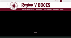Desktop Screenshot of boces5.org